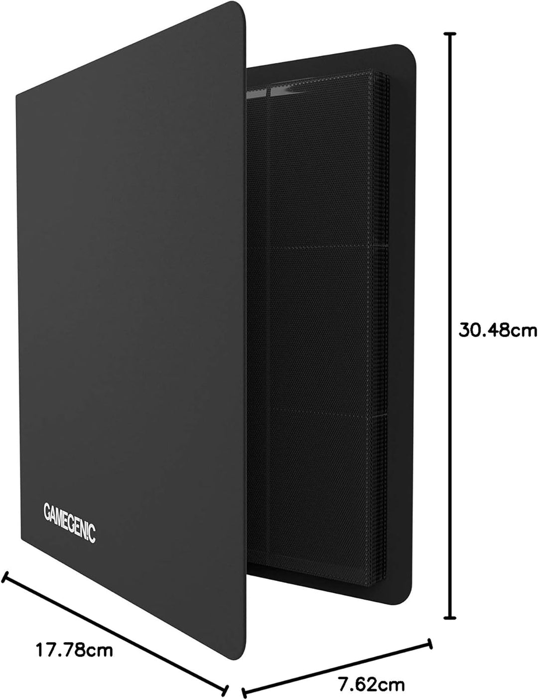 Gamegenic, Casual Album 24-Pocket Black Schwarz, Schwarz