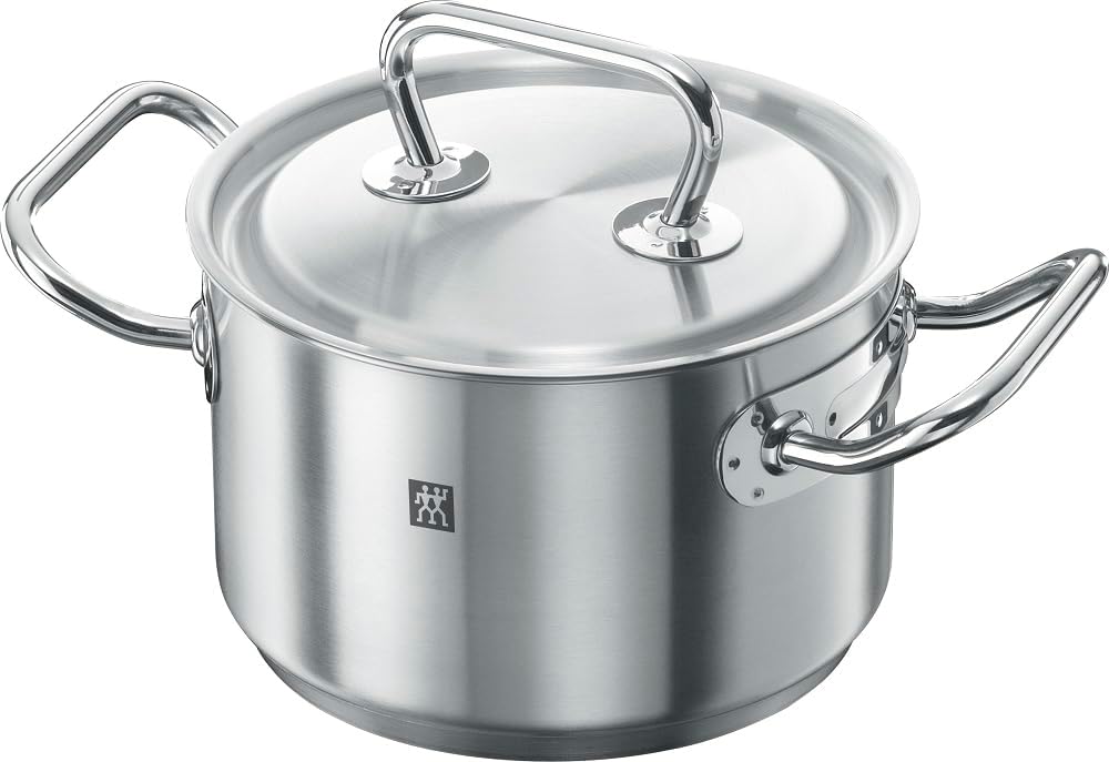 ZWILLING Kochtopf-Set, 5-tlg., 4 Deckel, Induktionsgeeignet, Edelstahl, Twin Classic 2x Ø 16cm, 2x Ø