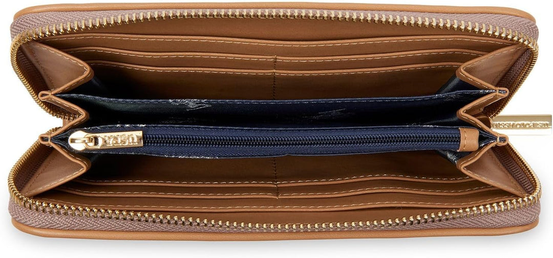 US. POLO ASSN. Hampton zip Wallet BIUHD4895WVG Geldbörse (CAMEL)