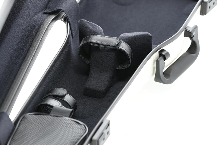 GEWA AIR 1.7 Violinformetui beige hochglanz, Made in Germany, hohe Bruchsicherheit ohne zusätzlichen
