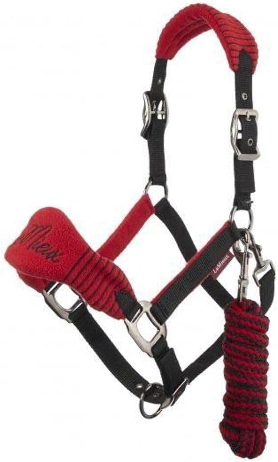 LeMieux Vogue Fleece Headcollar and Leadrope Halfter