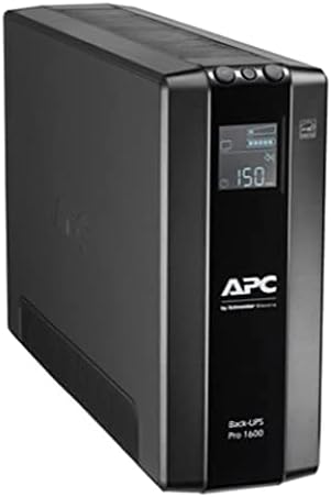 APC by Schneider Electric Back UPS PRO - BR1600MI - 1600 VA Leistung - MI Modell (8 IEC Outlets, IEC