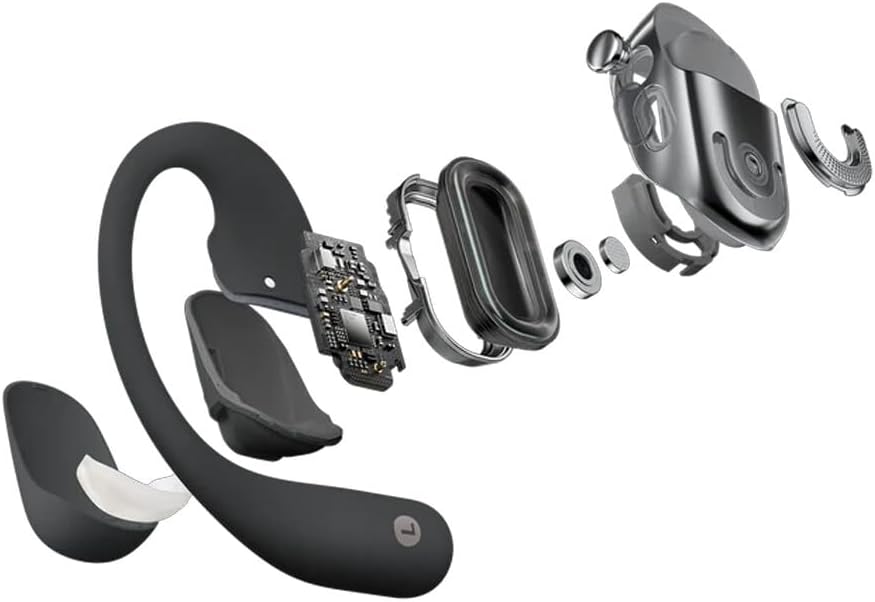 SHOKZ Knochenschall Kopfhörer OpenFit 2 Black