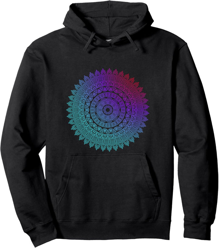 Mandala Design Geschenk Yoga-Outfit Kleidung Damen Herren Pullover Hoodie
