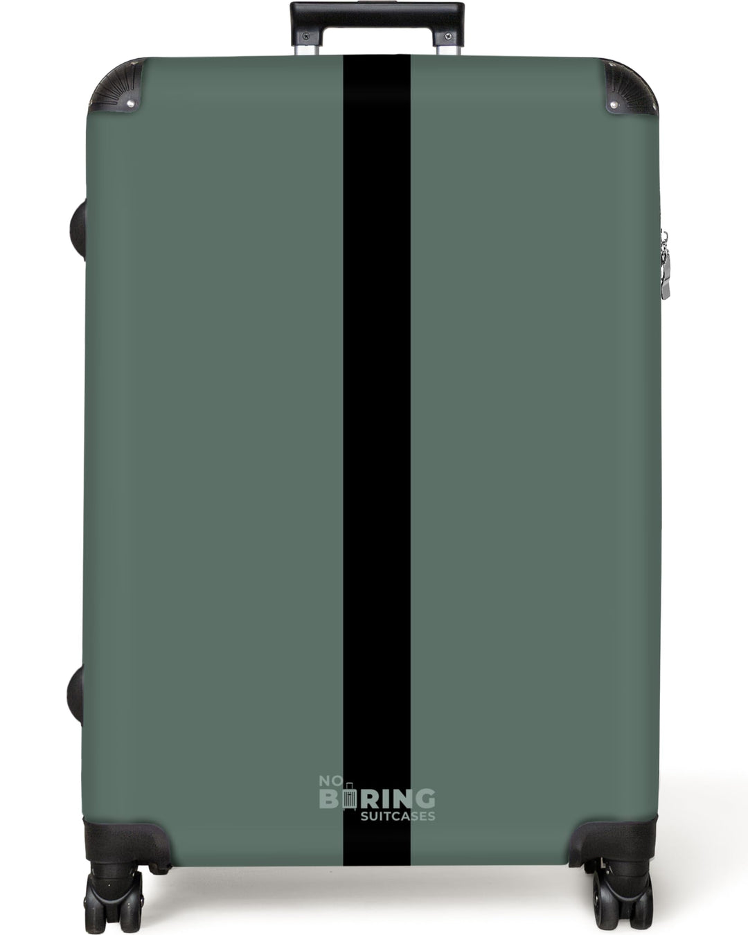NoBoringSuitcases.com® Koffer XL Gross 77x51.5x28 cm Hartschale Reisekoffer 4 Rollen Leicht Koffer T