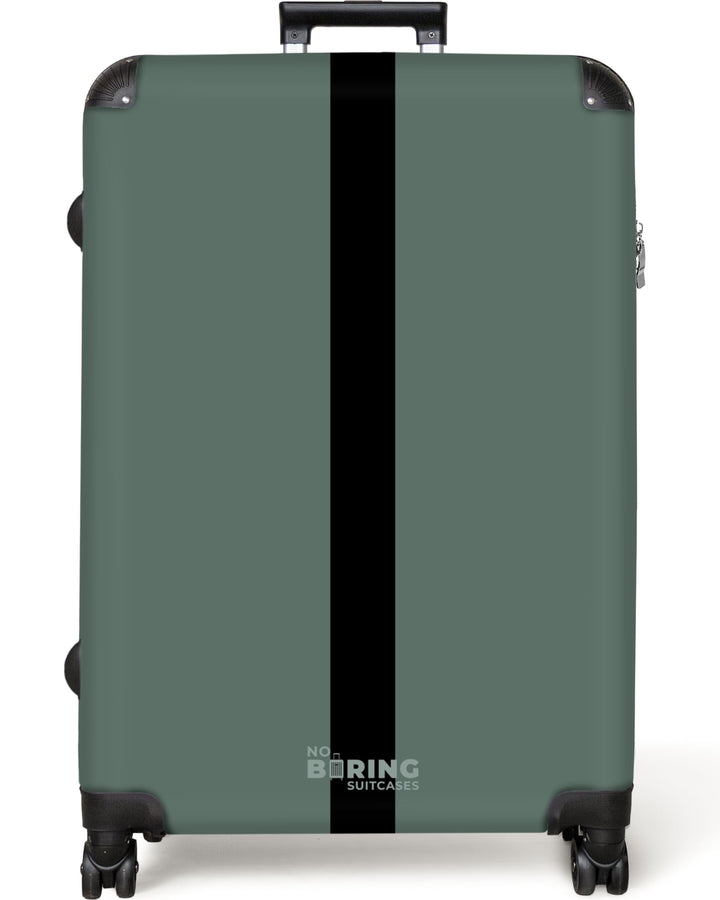 NoBoringSuitcases.com® Koffer XL Gross 77x51.5x28 cm Hartschale Reisekoffer 4 Rollen Leicht Koffer T