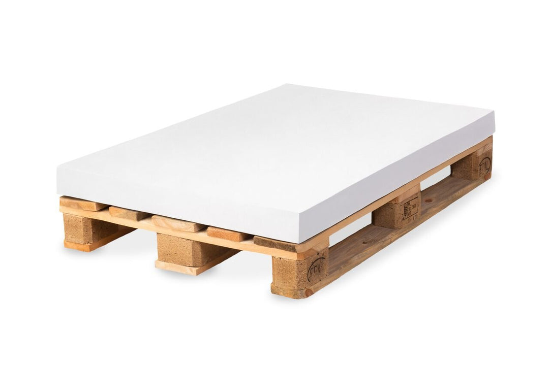 TexDeko® Schaumstoff für Europalette 120x80x8cm ohne Bezug Härtegrad RG 25 Komfort Sitzkissen Hundek