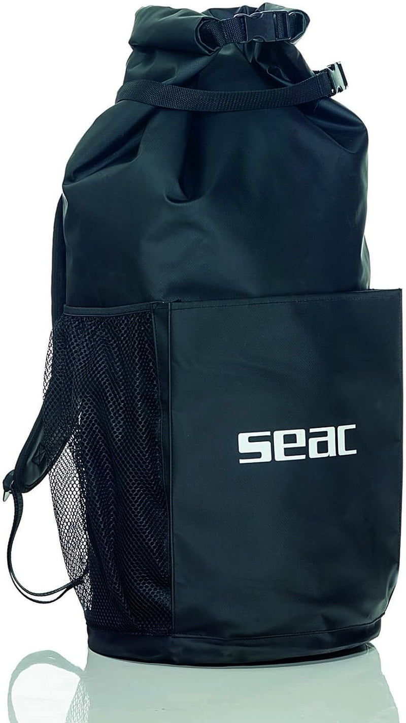 Seac Seal Rucksack zum Angeln und für den Taucher Einheitsgrösse Schwarz, Einheitsgrösse Schwarz