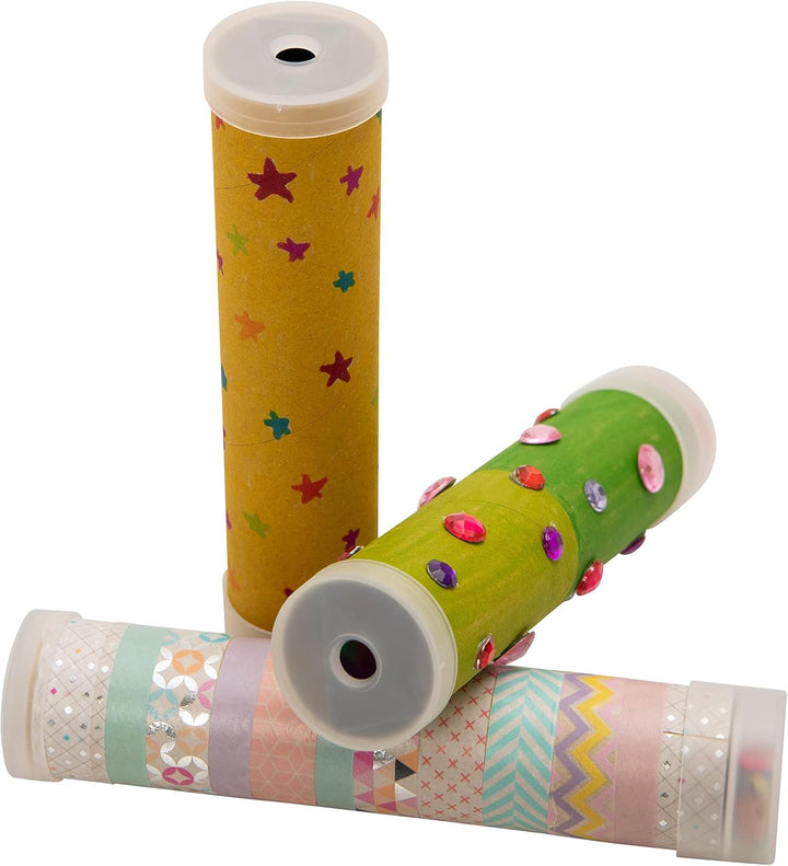 Betzold 52120 - Kaleidoskop Kinder-Geburtstag 10er Bastel-Set Mitgebsel