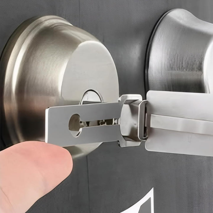 Edelstahl Schlüsseldecoder Master Key Decoder 2-In-1 Lock Pick Präzisionshaken Tonabnehmerkombinatio