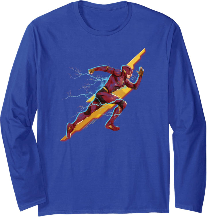 Justice League Movie Flash Forward Langarmshirt