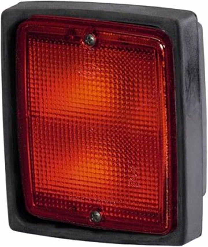 HELLA - Nebelschlussleuchte - Halogen - 24/12V - Anbau/Einbau - Lichtscheibenfarbe: glasklar - Steck