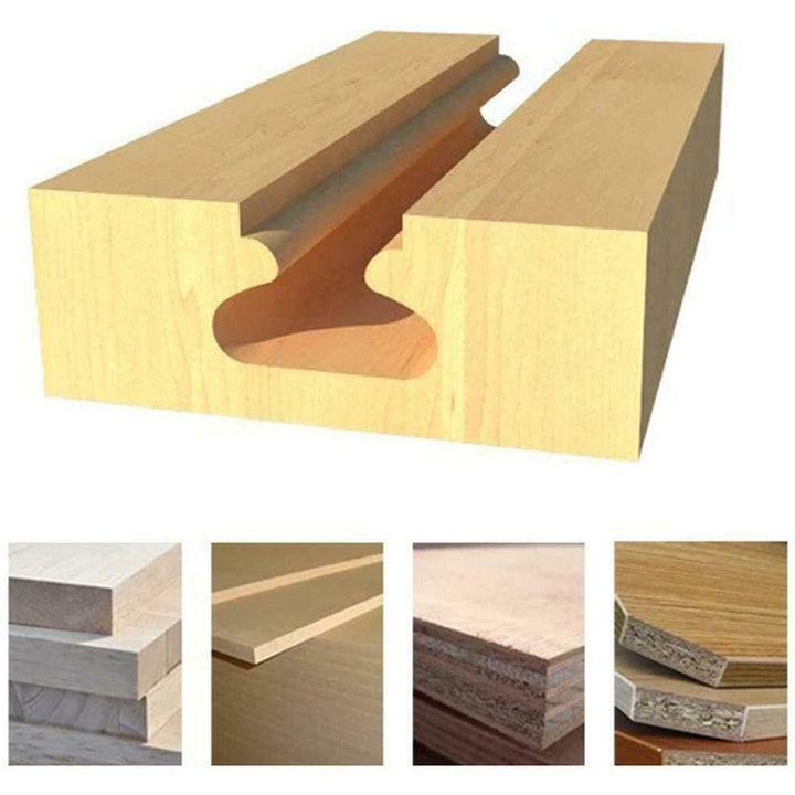 Finger-Zugbohrer, Nutfräser für Holzbearbeitung