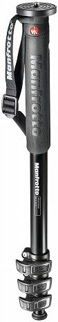 Manfrotto MPMXPROA4 Foto-Einbeinstativ schwarz Single, Single