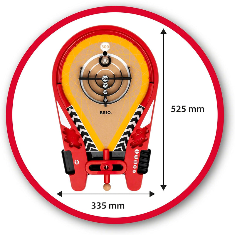 BRIO 34080 Trickshot-Geschicklichkeitsspiel - Spannendes Challenge Game mit vielfältigen Spielfunkti