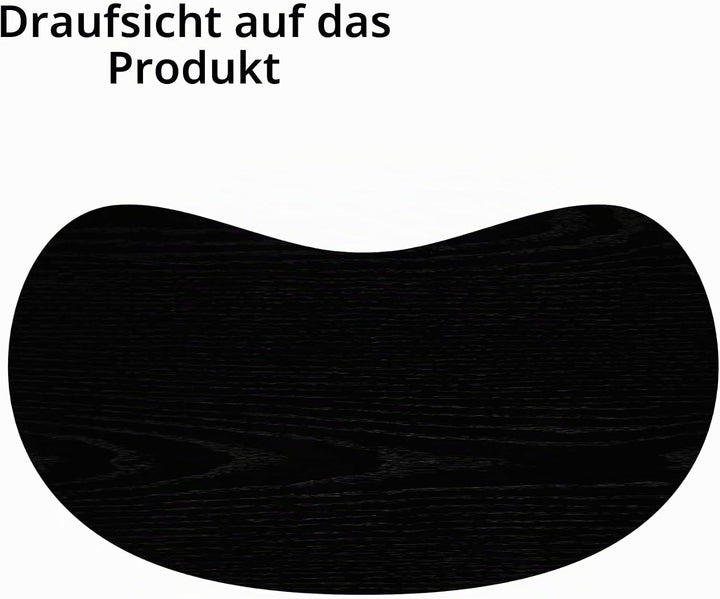 Faltbarer Couchtisch,Mid Century Modern Couchtisch Wohnzimmer Tische,Oval Center Tisch,Kleine Faltba