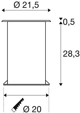 DASAR 215, Outdoor Bodeneinbauleuchte