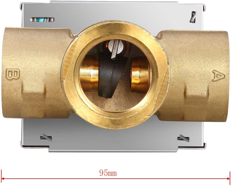 Motorisiertes Ventil 3 Wege Zonenventil 1 Zoll DN25 5 Drähte mit Endschalter 220VAC Normalerweise Ge