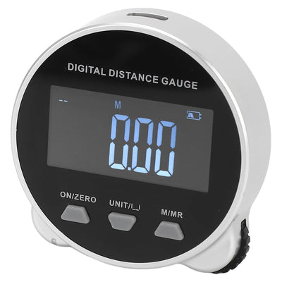 Digitales Distanzmessgerät, Wiederaufladbar, Digitales Massband, Rollen-LCD-Bildschirm, Elektronisch