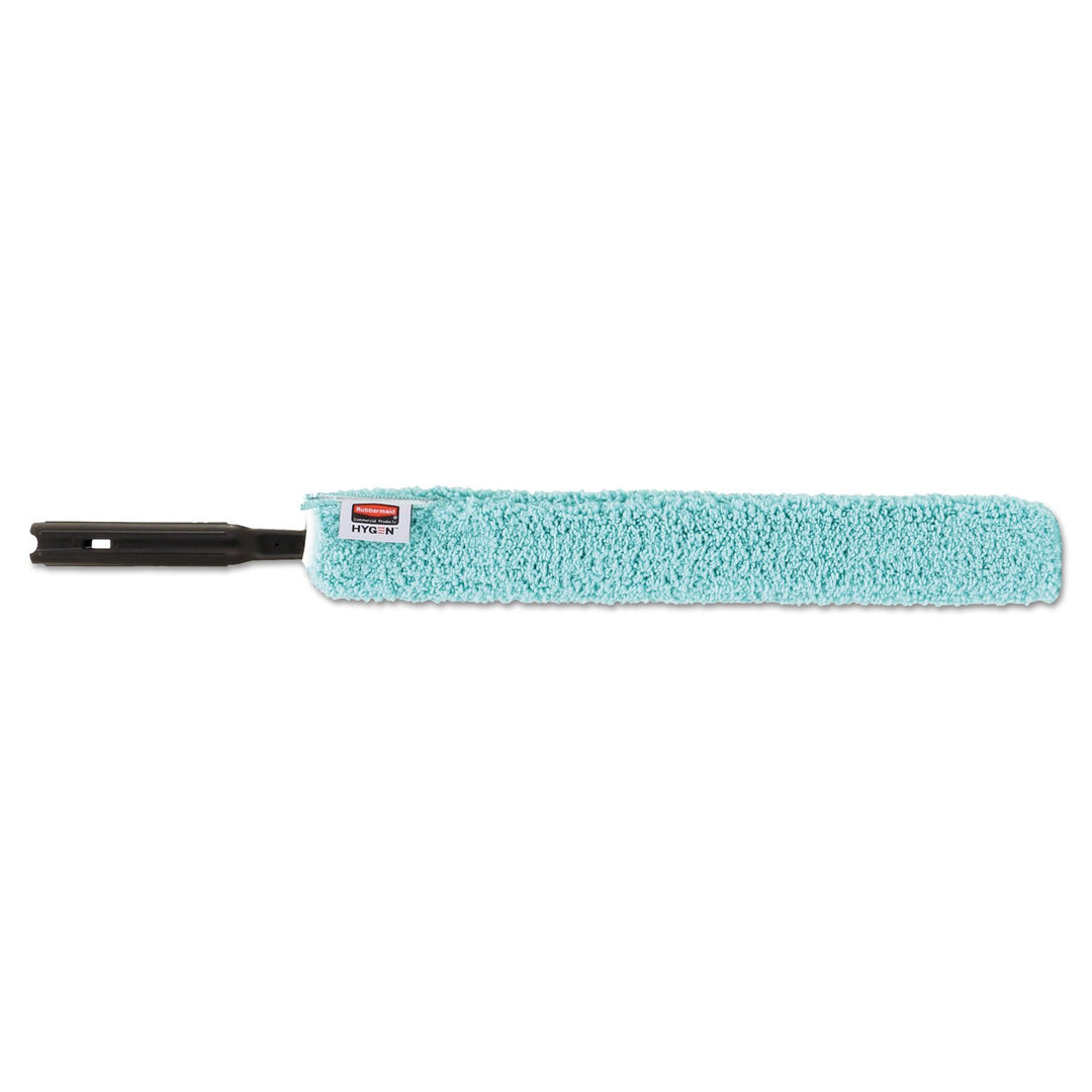 Rubbermaid Commercial Products HYGEN Quick Connect Flexible Dusting Wand with Microfiber Sleeve - Bl