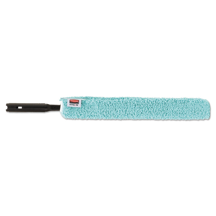Rubbermaid Commercial Products HYGEN Quick Connect Flexible Dusting Wand with Microfiber Sleeve - Bl
