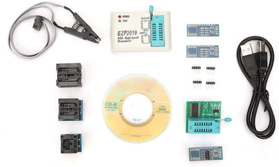 Fafeicy Hochgeschwindigkeits Flash Programmierer, USB 2.0-Schnittstelle, für Chips der Serien 24, 25