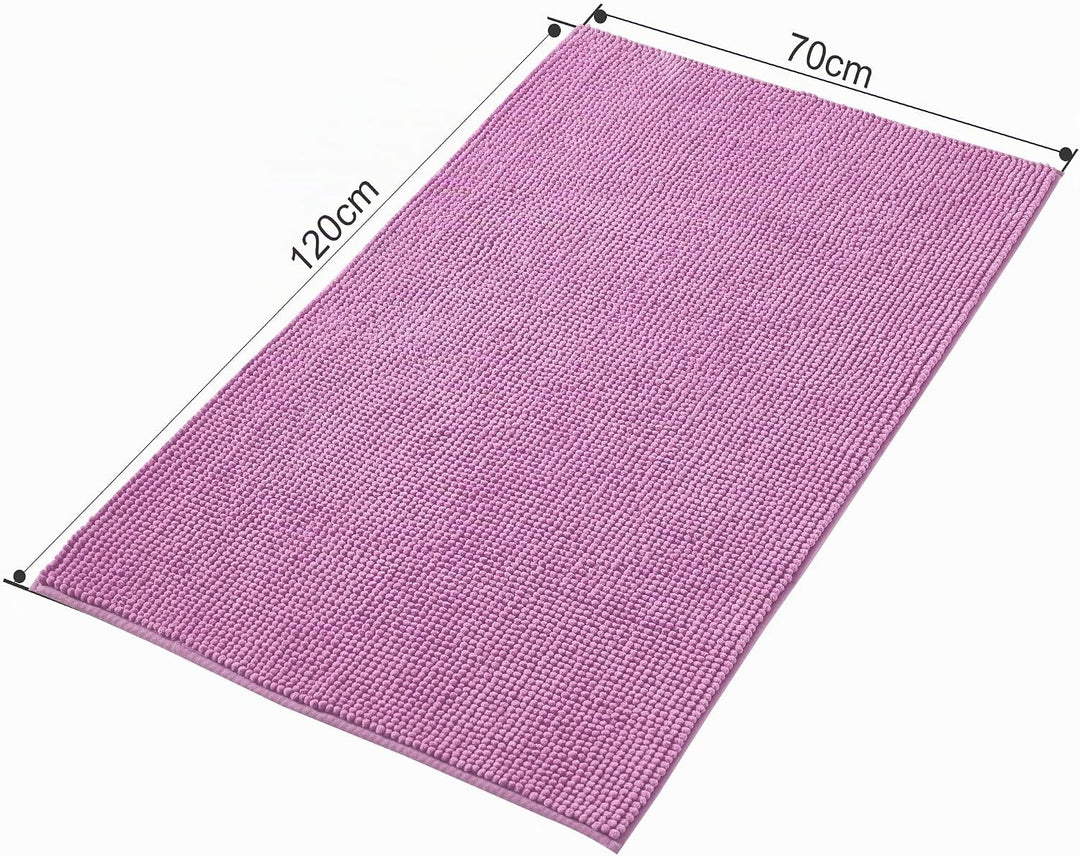 Decomira Badematte rutschfest | Als Badteppich Set kombinierbar | Badezimmer-Teppich Bad-Vorleger wa