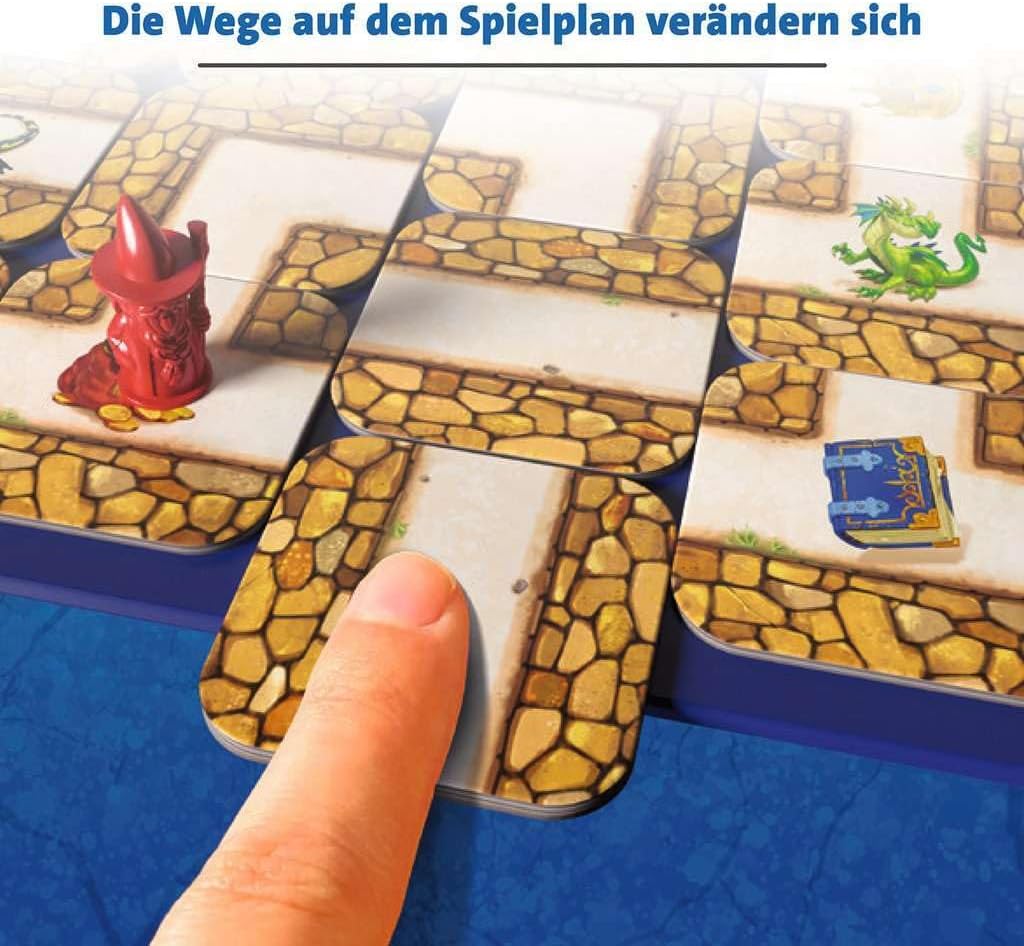 Ravensburger Familienspiel 26955 - Das verrückte Labyrinth - Gesellschaftsspiel - Spieleklassiker fü