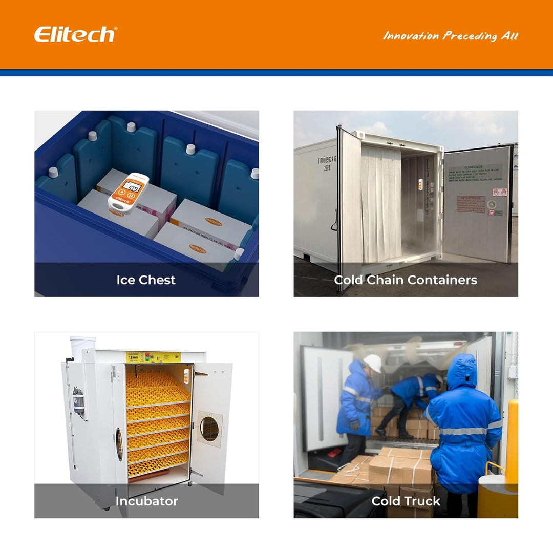 Elitech RC-5+ Wiederverwendbarer Temperaturdatenlogger Data Logger PDF&CSV USB Recorder 32000 Punkte
