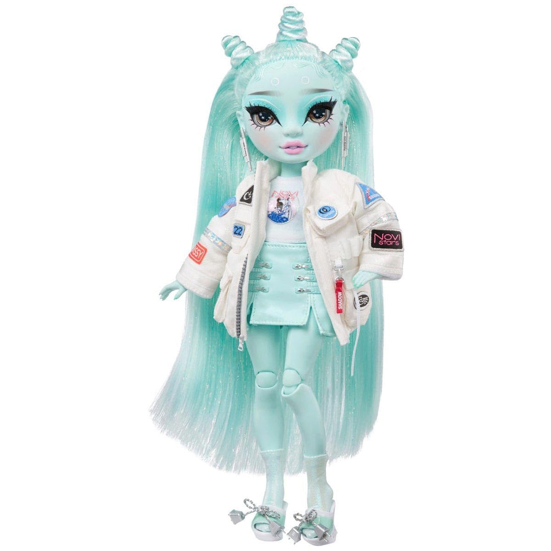 SHADOW HIGH Rainbow High Rainbow HIGH Zooey Electra - Hellgrüne Modepuppe mit modischem Outfit und m