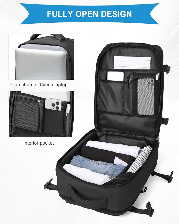SZLX Ryanair Handgepäck 40x20x25 Rucksack handgepäck Flugzeug Easyjet Handgepäck 45x36x20 Rucksack W