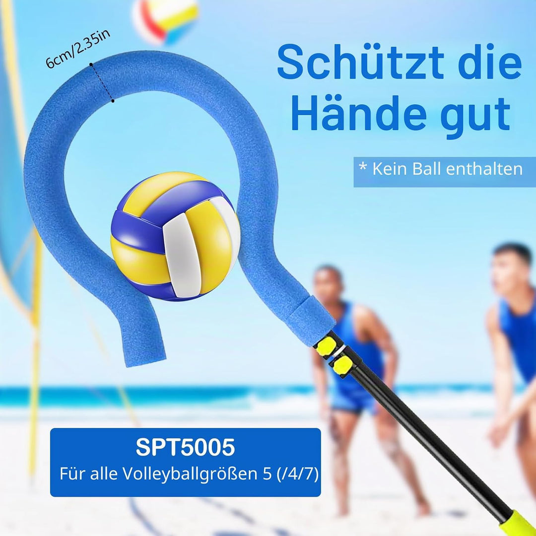 Volleyball Spike Trainer, Volleyball Trainingshilfe Question Mark Hook Handheld Volleyball Training
