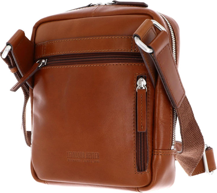 Leonhard Heyden Cambridge Umhängetasche 23 cm Cognac, Cognac