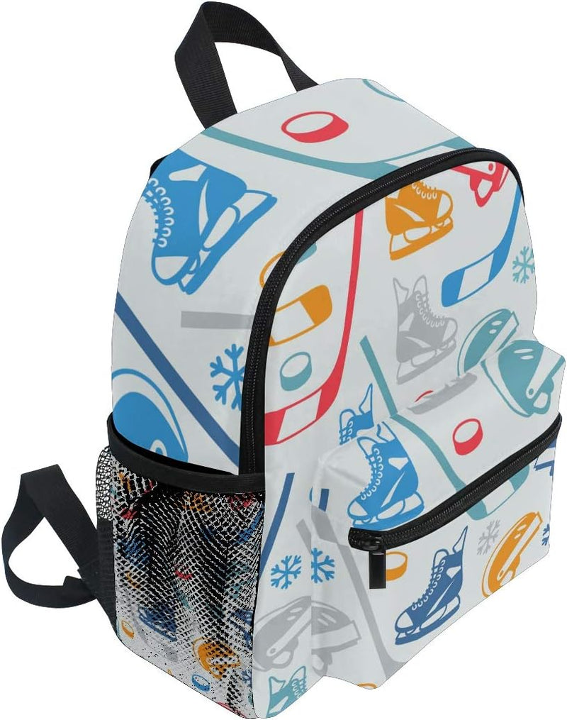 Kinderrucksack Eishockey Sportausrüstung Kindergarten Vorschule Tasche für Kleinkinder Mädchen Junge