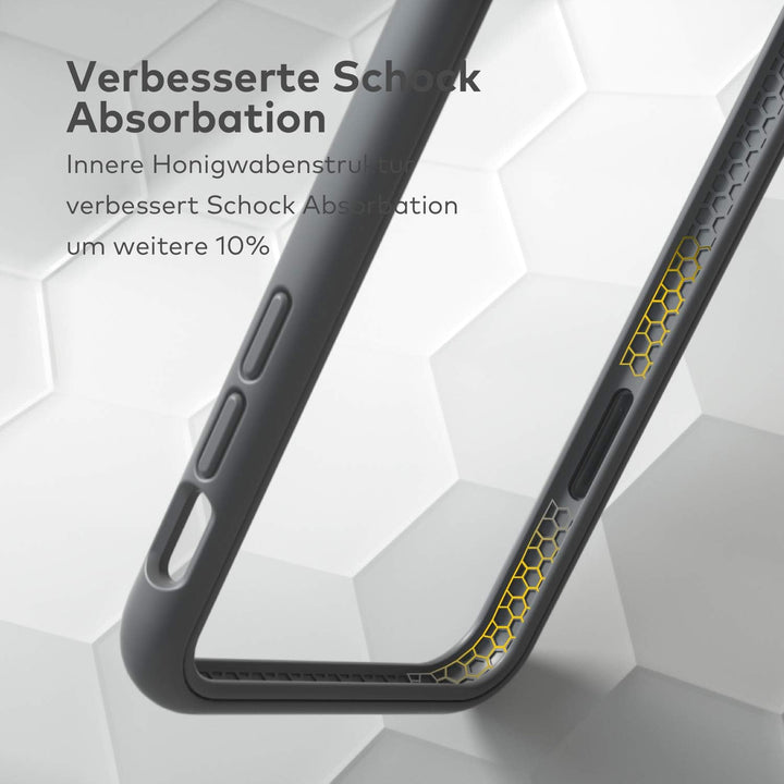 RhinoShield Modulares Case kompatibel mit [iPhone XS Max] | Mod NX - Anpassbare & stossdämpfende Sch