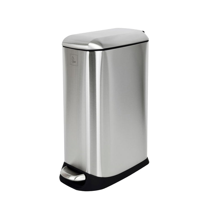 SVITA TS20 Mülleimer Treteimer Abfalleimer 20l inkl. Inneneimer Kunststoff Pedal Softclose-Deckel re