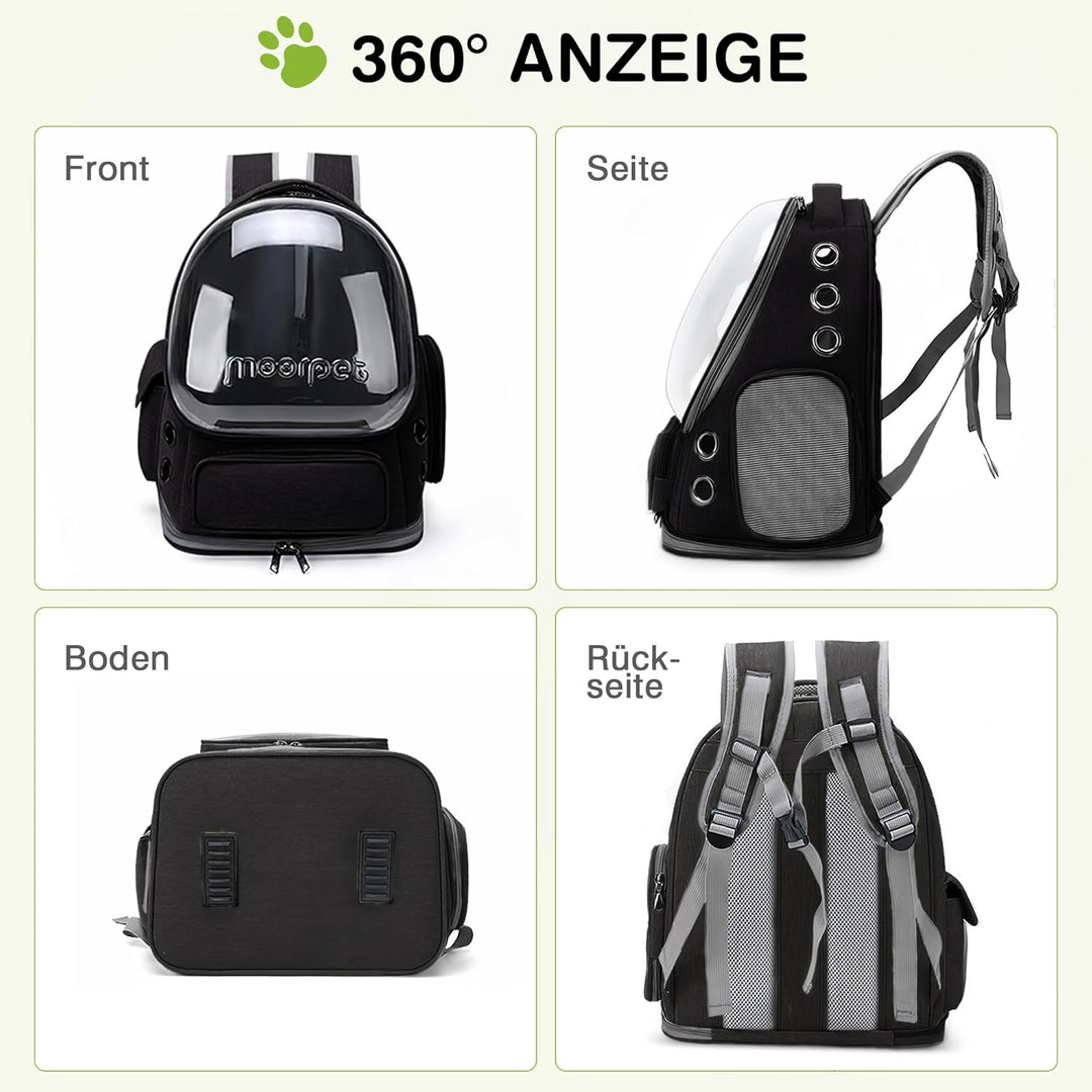 ALLSOPETS Katzenrucksack Träger Innovativer Reisender Bubble Rucksack Tragbar Haustierträger für Kat