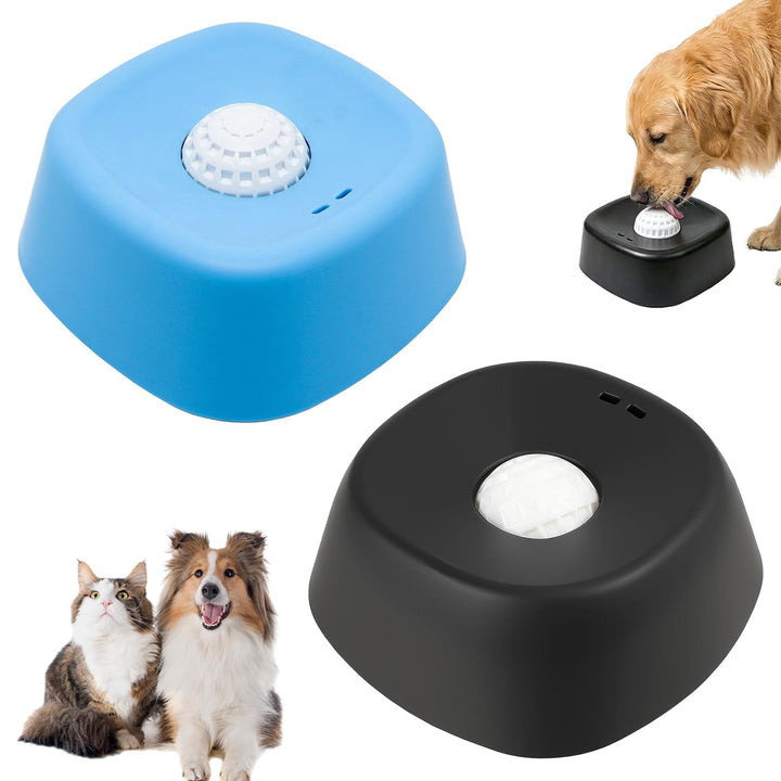Schleckball Hund, 2PCS Lick Bowl Für Hunde, Hundelickspielzeug, PP Nassfutter Lick Pad mit Saugnapfb