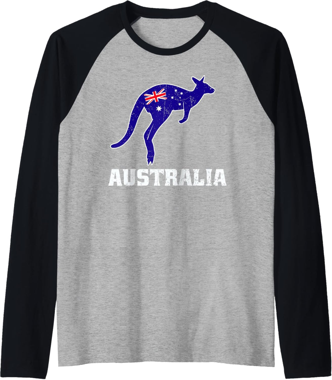 Australisches Känguru Australien Flagge Aussie Souvenir Raglan