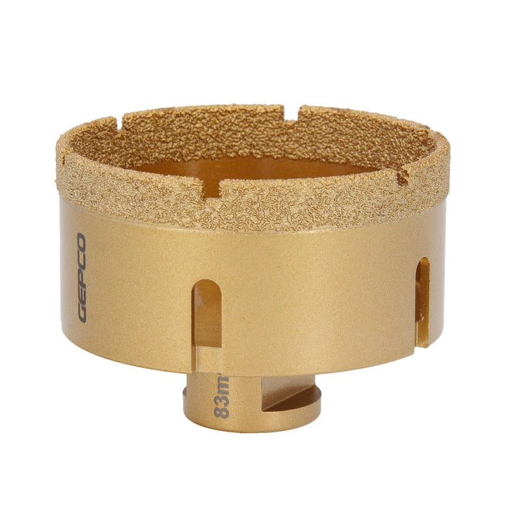 GEPCO M14 Diamantbohrkrone Fliesenbohrer Diamantbohrer 6-83 mm für Winkelschleifer ø 83mm, ø 83mm
