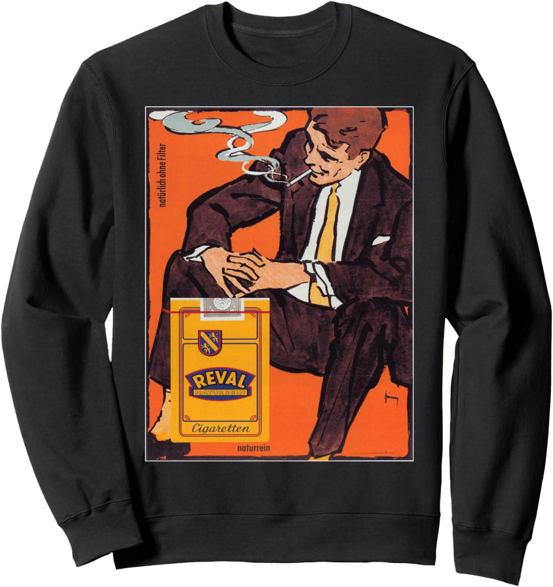 Vintage poster - Reval Zigaretten Sweatshirt