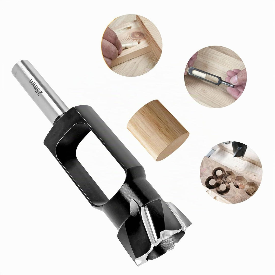 Tiefer Zapfenbohrer für Tischlerarbeiten, 8mm 10mm 12mm 15mm 20mm 25mm 30mm 35mm 40mm Holzdübellochs