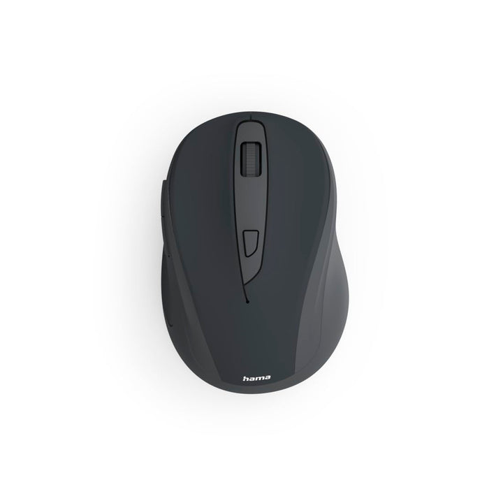 Hama Maus kabellos (optische Funkmaus ohne Klickgeräusch, ergonomisches Design, 6 Tasten, mit Browse