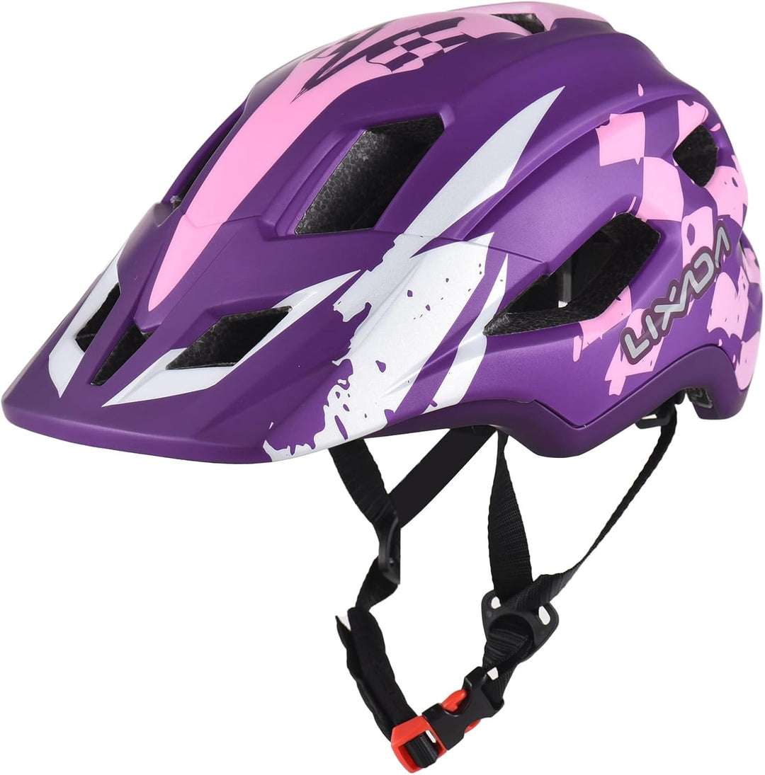 Lixada Fahrradhelm Kinder Helm Fullface Abnehmbar Unisex 52-56cm Children's Helmet 2-In-1 Integrated