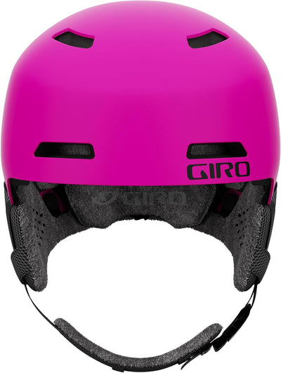 Giro Kinder Crüe Skihelm/Schneehelm M matte bright pink, M matte bright pink