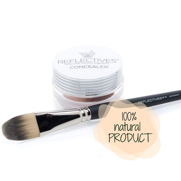 REFLECTIVES MINERAL CONCEALER PUDER SET incl. Concealer Pinsel der erste Schritt zum perfekten Hautb
