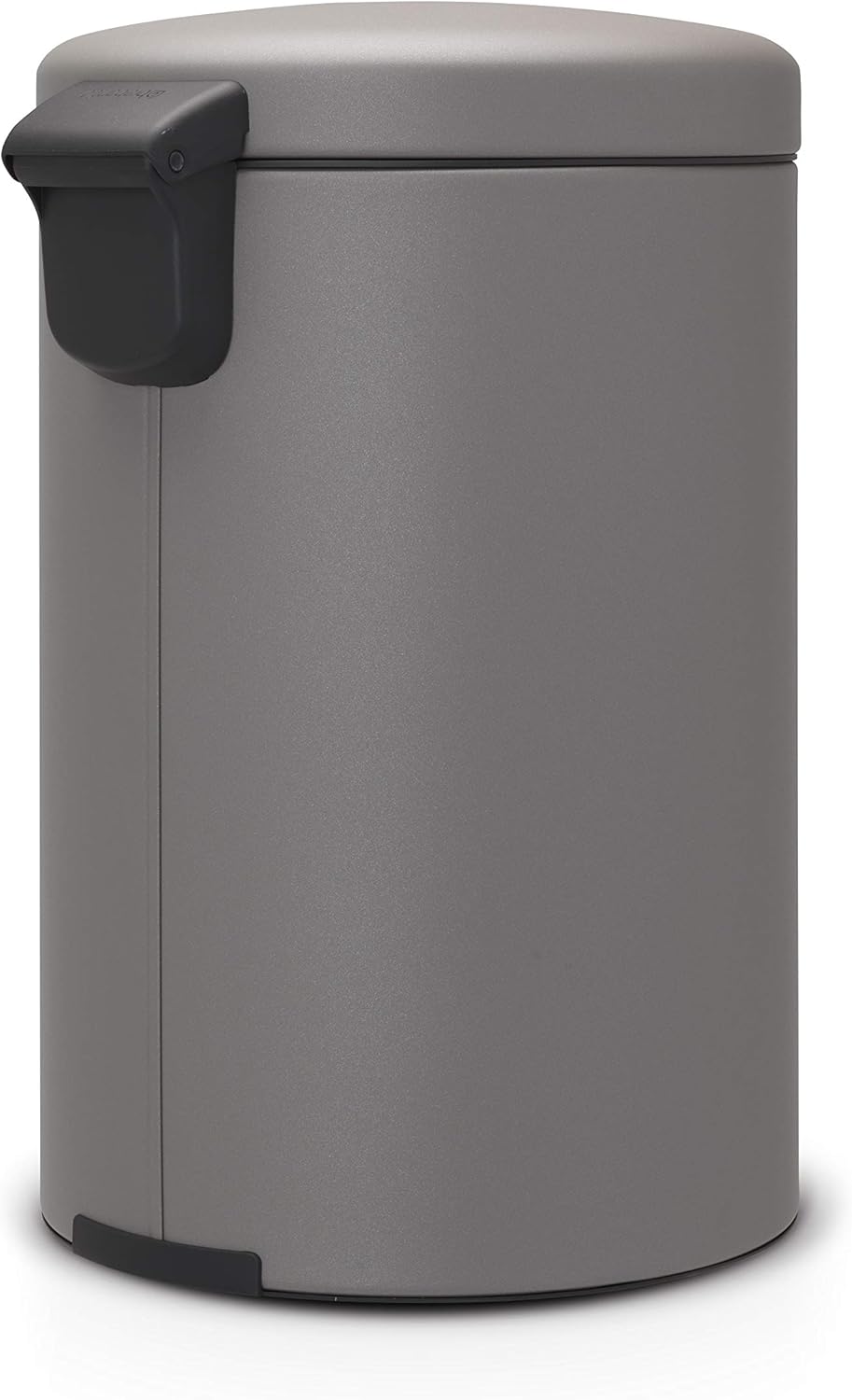 Brabantia Treteimer newIcon, 20 L 20 Liter Mineral Concrete Grey, 20 Liter Mineral Concrete Grey
