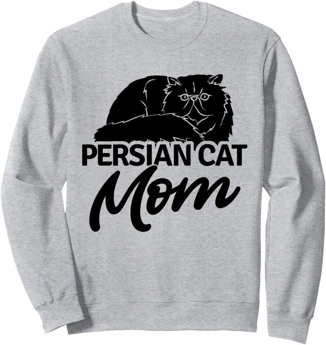 Persische Katze, Mutter, Katze, Kätzchen, Katze, Rasse Sweatshirt