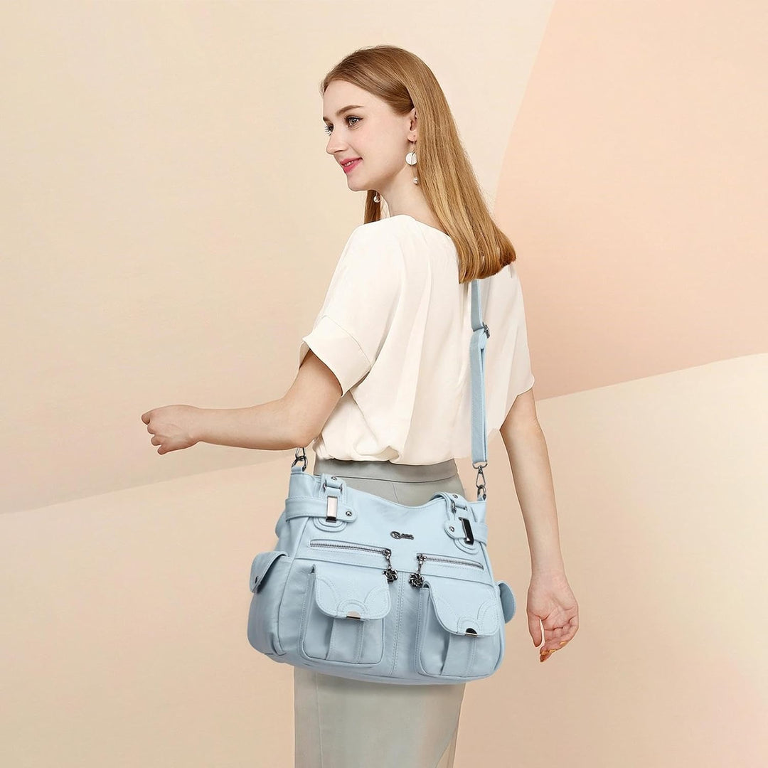 KL928 Tasche Damen Handtasche Umhängetaschen Damenhandtasche Schultertasche Lederhandtasche elegante