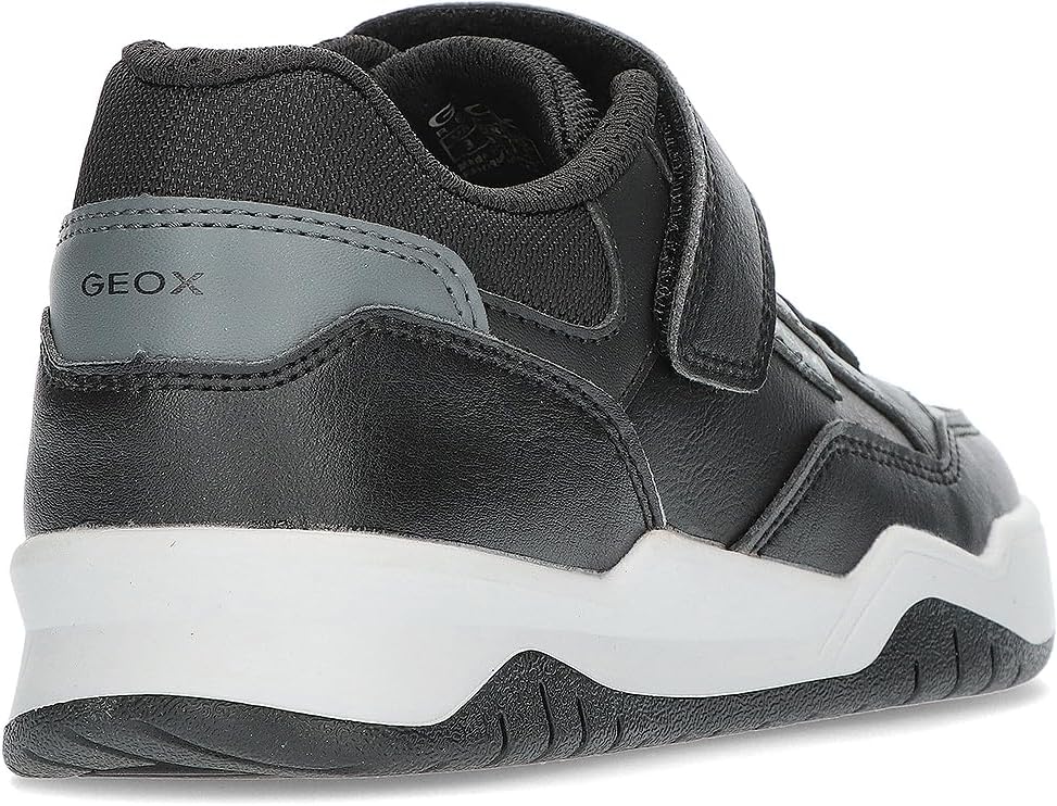 Geox Jungen J367reSneaker 28 EU Black Dk Grey, 28 EU Black Dk Grey